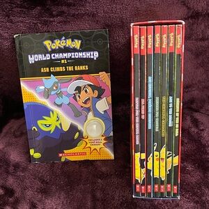 Pokémon books-set of 8